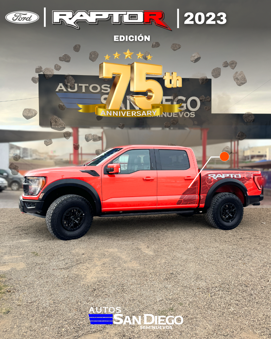 Ford Raptor R 2023 – Edición 75 Aniversario
